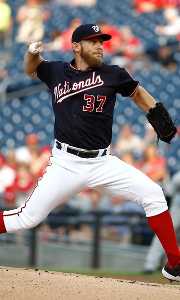 Strasburg earns 100th win, Nationals beat White Sox 9-5